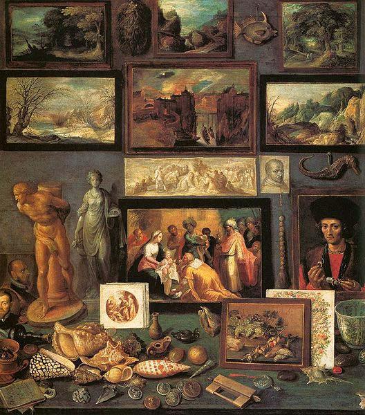 Frans Francken II Art Room oil painting picture